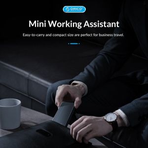 Cutie externă Orico pentru stocare pe disc - Carcasă - cheie M.2 NVMe M - USB3.1 Gen2 Type-C, 10Gbps - HM2-G2-BK