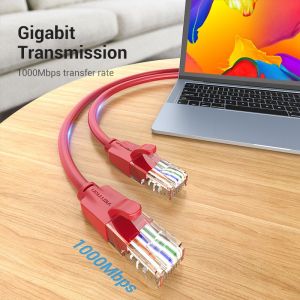 Vention LAN UTP Cat.6 Patch Cable - 2M Red - IBERH