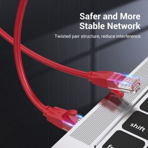 Vention Кабел LAN UTP Cat.6 Patch Cable - 1M Red - IBERF