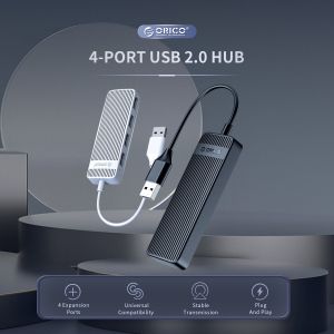 Orico USB2.0 HUB 4 port Black - FL02-BK