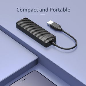 Orico хъб USB2.0 HUB 4 port Black - FL02-BK