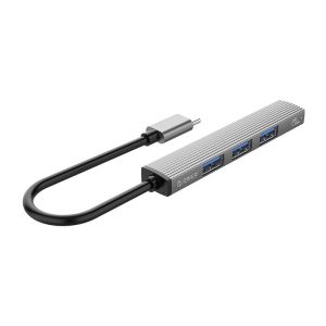 Orico USB3.0/2.0 HUB 4 port - Type-C input - AH-13-GY