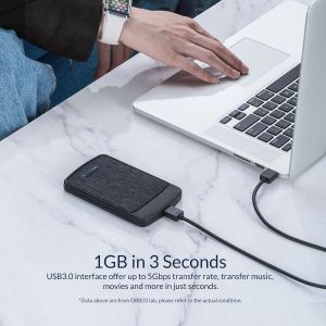 Orico Storage - Case - 2.5 inch USB3.0 - 2020U3-BK