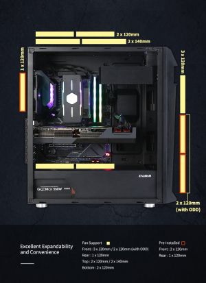 Zalman Case ATX - Z1 PLUS