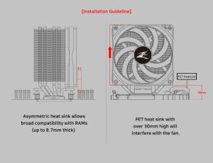 Zalman CPU Cooler CNPS10X PERFORMA BLACK