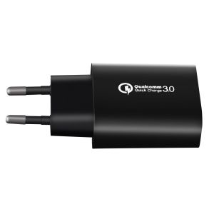 Makki зарядно за стена Fast Charger QC3.0 18W - MAKKI-QC18W-BK