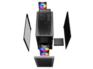 DeepCool Carcasa computer Carcasa mATX - MATREXX 40 3FS