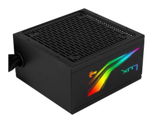 AeroCool PSU LUX RGB 550W -  Bronze, RGB Addressable - ACPB-LX55AEC.11