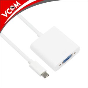 VCom Adaptör Adaptörü USB 3.1 Tip-C M / VGA F - CU421