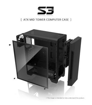 Carcasa computer Zalman Carcasa ATX - ZM-S3