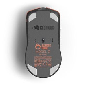 Mouse pentru jocuri fără fir Glorious Model O Pro, Red Fox - Forge