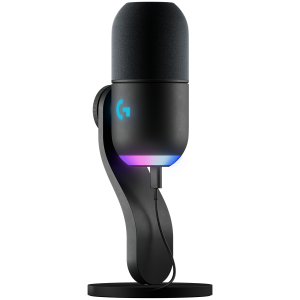 Microfon Logitech Yeti GX Dynamic RGB Gaming Mic cu LIGHTSYNC - NEGRU - USB - N/A - EMEA28-935
