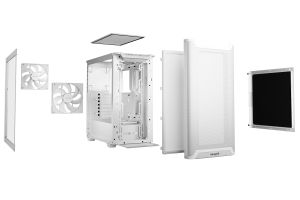 be quiet! Case ATX - Pure Base 501 Airflow Window White