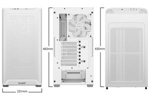 be quiet! Case ATX - Pure Base 501 Airflow White