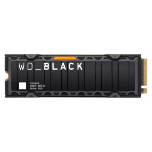 SSD WD Black SN850X HeatSink 1TB M.2 2280 PCIe Gen4 x4 NVMe, Read/Write: 7300/6300 MBps, IOPS 800K/1100K, TBW: 600