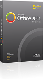 Suita software de birou SoftMaker Office Professional 2021 pentru Windows