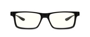 Home and Office glasses Gunnar Vertex Onyx, Clear Natural, Black