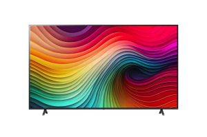 Телевизор LG 86NANO81T3A, 86" 4K HDR Smart Nano Cell TV, 3840x2160, DVB-T2/C/S2, AI Alpha 5 Gen7, HDR 10 PRO, webOS 24, ThinQ AI, WiFi, Clear Voice, AI Upscaling, Bluetooth, Hdmi, CI, LAN, AirPlay2, SPDIF, 2 Pole stand, Silver