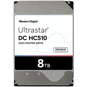 Western Digital Ultrastar DC HDD Server HE10 (3.5’’, 8TB, 256MB, 7200 RPM, SATA 6Gb/s, 512E SE) SKU: 0F27612/0F27457