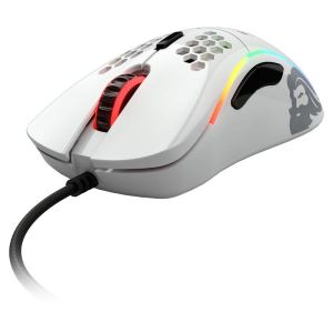 Mouse pentru jocuri Glorious Model D (alb lucios)
