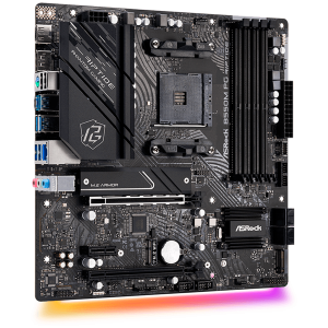 ASROCK MB B550 AM4 4 x DDR4 1 x M.2 4 x SATA3 1 x HDMI Port 1 x DisplayPort Micro ATX