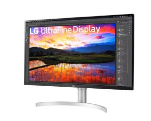 Монитор LG 32UN650K-W, 31.5" UltraFine UHD LED AG, IPS, DCI-P3 95%, 5ms, 350 cd/m2, 1000:1, 3840x2160, HDR 10, HDMI, DisplayPort, Radeon FreeSync, Dynamic Action Sync, Headphone out, Height, Tilt, Speaker, Black