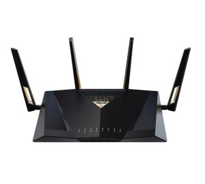 Рутер Asus Gaming Wireless Router, RT-BE88U, BE7200, Dual-Band, Quad-Core 2.6GHz CPU, 256MB/2GB Flash/RAM, 4K-QAM, MLO, 10G dual-port, SFP+, 2.5G quad-port, AiProtection Pro, Adaptive QoS, VPN Fusion, Instant Guard, IPTV, OFDMA, MU-MIMO, AiMesh, Black