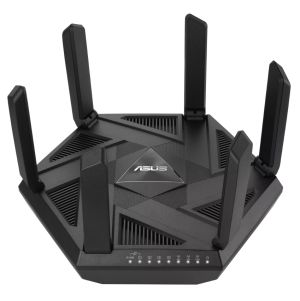 ASUS RT-AXE7800 Router WiFi 6E tri-bandă Navigare sigură în bandă 6GHz AiProtection Pro 2.5G Port Link Aggregation