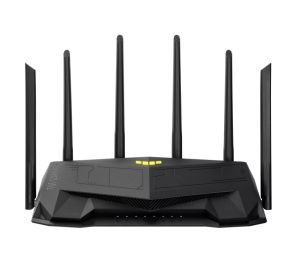 ASUS TUF Gaming AX6000 Dual Band WiFi 6 Gaming Router with dedicated Gaming port Dual 2.5G port AiMesh AiProtection Pro AURA RGB