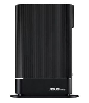 Рутер Asus Wireless Router, RT-AX59U, AX4200, Dual-Band, Quad-Core 2.0GHz CPU, 128MB/512MB Flash/RAM, Gigabit, AiProtection Pro, Adaptive QoS, Instant Guard, VPN Fusion, IPTV, OFDMA, Beamforming, Port forwarding, AiMesh, Black