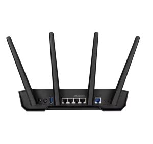 ASUS TUF Gaming AX3000 V2 Dual Band WiFi 6 Router WiFi 6 802.11ax Port 2,5 Gbps Mod joc mobil Securitate Internet gratuită pe viață