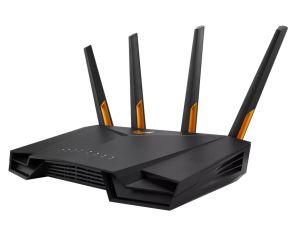 Рутер Asus Gaming Wireless Router,TUF Gaming AX3000 V2, AX3000, Dual-Band, Quad-Core 1.7GHz CPU, 256MB/512MB Flash/RAM, 2.5G port, AiProtection Pro, Adaptive QoS, VPN Fusion, IPTV, OFDMA, Beamforming, Link Aggregation, Port forwarding, Game Boost, AiMesh,