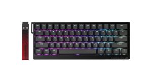 Madlions професионална геймърска механична клавиатура Professional Gaming Mechanical Keyboard MAD 60 HE RGB - 1K, Magnetic Amber Pro Switches - Black