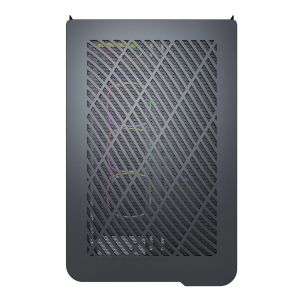 Montech кутия KING 95 Pro, Dual Chamber Mid-tower Case, 6 ARGB Fans, 2 Front Panels, Black