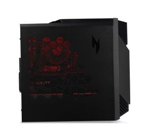 Настолен компютър Acer Nitro N50-130, AMD Ryzen 5 7600 (up to 5.10GHz, 38MB), 32GB DDR5 5600MHz (2*16GB), 1024GB SSD PCI-e + 1*M.2 free, NVIDIA GeForce RTX 4060 8GB GDDR6, No DVD, 5*USB 3.2,Type-C, 2*USB 2.0, Mic.&Audio jacks, RG-45, GLAN, Wi-Fi AX/6E&BT 