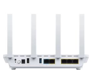 Рутер Asus Business Router & Access Point ExpertWiFi EBR63, AX3000, Dual-Band, Quad-Core 1.7GHz CPU, 256MB/512MB Flash/RAM, Gigabit, OFDMA, Beamforming, Switch & Security Gateway, 5 SSIDs, VLAN, SDN, customize guest portal, site-to-sit VPN, wall mounting,