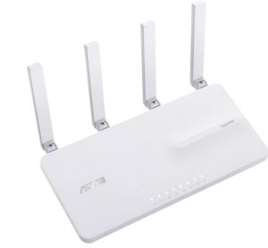 Рутер Asus Business Router & Access Point ExpertWiFi EBR63, AX3000, Dual-Band, Quad-Core 1.7GHz CPU, 256MB/512MB Flash/RAM, Gigabit, OFDMA, Beamforming, Switch & Security Gateway, 5 SSIDs, VLAN, SDN, customize guest portal, site-to-sit VPN, wall mounting,