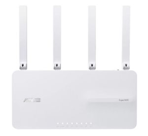 Рутер Asus Business Router & Access Point ExpertWiFi EBR63, AX3000, Dual-Band, Quad-Core 1.7GHz CPU, 256MB/512MB Flash/RAM, Gigabit, OFDMA, Beamforming, Switch & Security Gateway, 5 SSIDs, VLAN, SDN, customize guest portal, site-to-sit VPN, wall mounting,