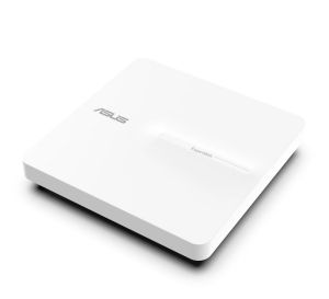 Аксес-пойнт Asus Business PoE Access Point ExpertWiFi EBA63, AX3000, Dual-Band, Quad-Core 1.7GHz CPU, 256MB/512MB Flash/RAM, Gigabit, OFDMA, Beamforming, WPA, WPS, SSH, 5 SSIDs, SDN, PoE & PoE+, wall mounting/ceiling,White