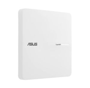 Аксес-пойнт Asus Business PoE Access Point ExpertWiFi EBA63, AX3000, Dual-Band, Quad-Core 1.7GHz CPU, 256MB/512MB Flash/RAM, Gigabit, OFDMA, Beamforming, WPA, WPS, SSH, 5 SSIDs, SDN, PoE & PoE+, wall mounting/ceiling,White