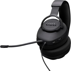 Слушалки JBL QUANTUM 100M2 BLK Wired over-ear gaming headset with detachable mic and mute option