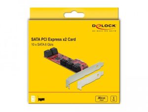 Controller Delock SATA PCI Express Card - 10 ports