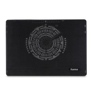 Hama "Slim" Laptop Cooler, Ultra-flat, Quiet, Lightweight, up to 40 cm (15.6"), black