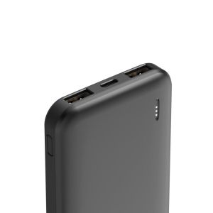 HAMA Външна батерия "Pocket 5" Power Pack, 5000 mAh, Изходи: 2x USB-A, антрацит