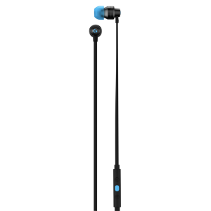 Gaming Earphone Logitech G333 In-ear, 3.5 mm + USB-C adapter