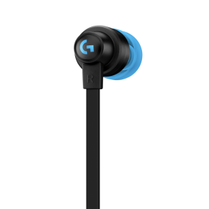 Gaming Earphone Logitech G333 In-ear, 3.5 mm + USB-C adapter