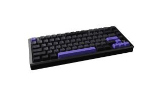 VGN безжична геймърска механична клавиатура Wireless Gaming Mechanical Keyboard - VXE75 V2 Misty Purple - Aniya Switches, BT5.0, 2.4G, Aluminium