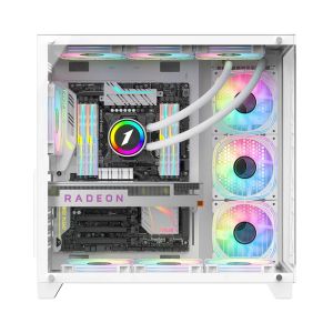 1stPlayer Case ATX - MEGAVIEW MV8 White