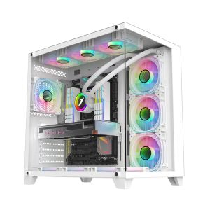 1stPlayer Case ATX - MEGAVIEW MV8 White