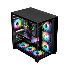 1stPlayer Case ATX - MEGAVIEW MV8 Black